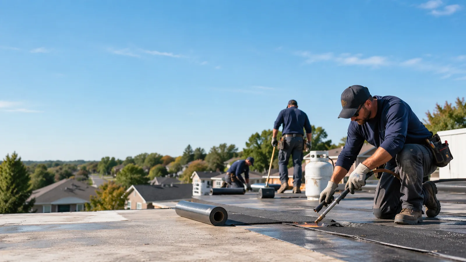 Flat Roof Leak Repair providers in Ursa, IL
